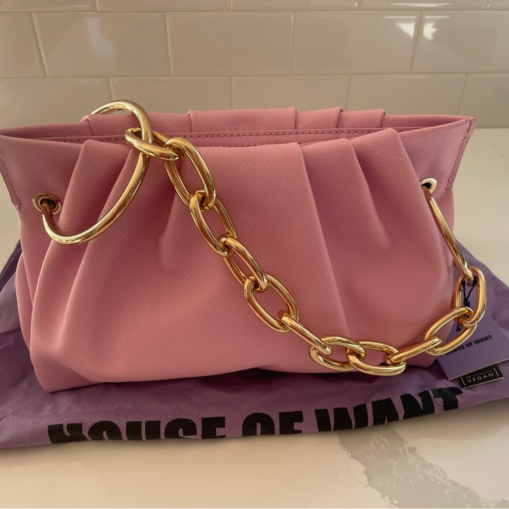House of want pink bag
